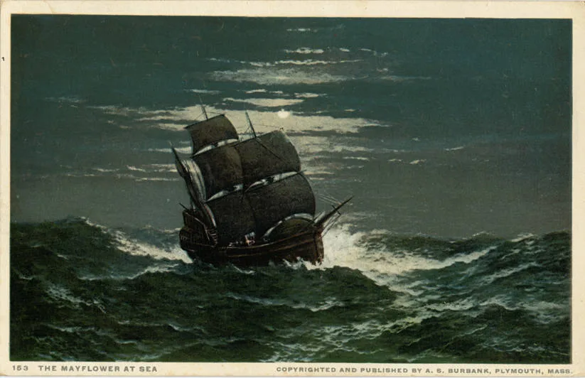 Mayflower je isplovio prema Sjevernoj Americi