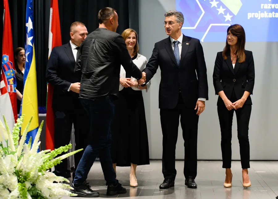 Andrej Plenković na susretu s predstavnicima Hrvata u Bosni i Hercegovini, 28. srpnja 2026.