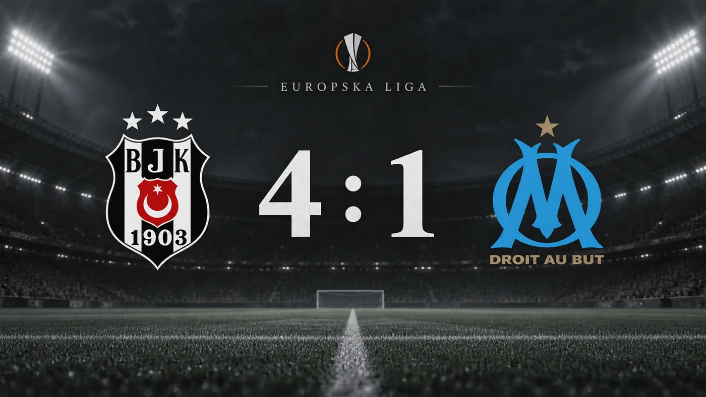 Beşiktaş pregazio Marseille: četiri gola i poruka da Istanbul opet želi veliku Europu