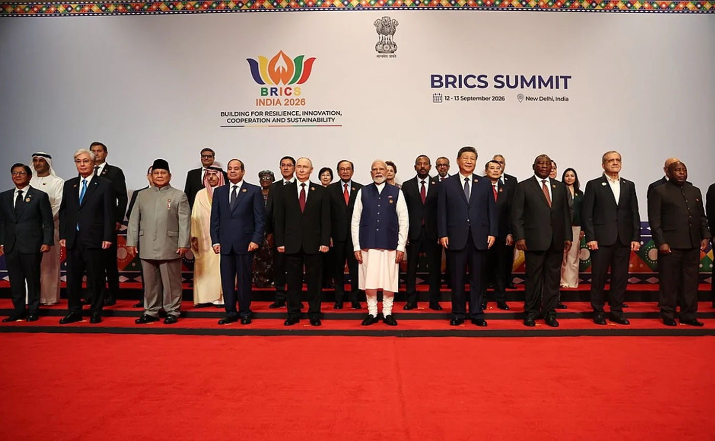 Vladimir Putin tijekom službenog događaja: Meeting of the 18th BRICS Summit in the BRICS Outreach/Plus format