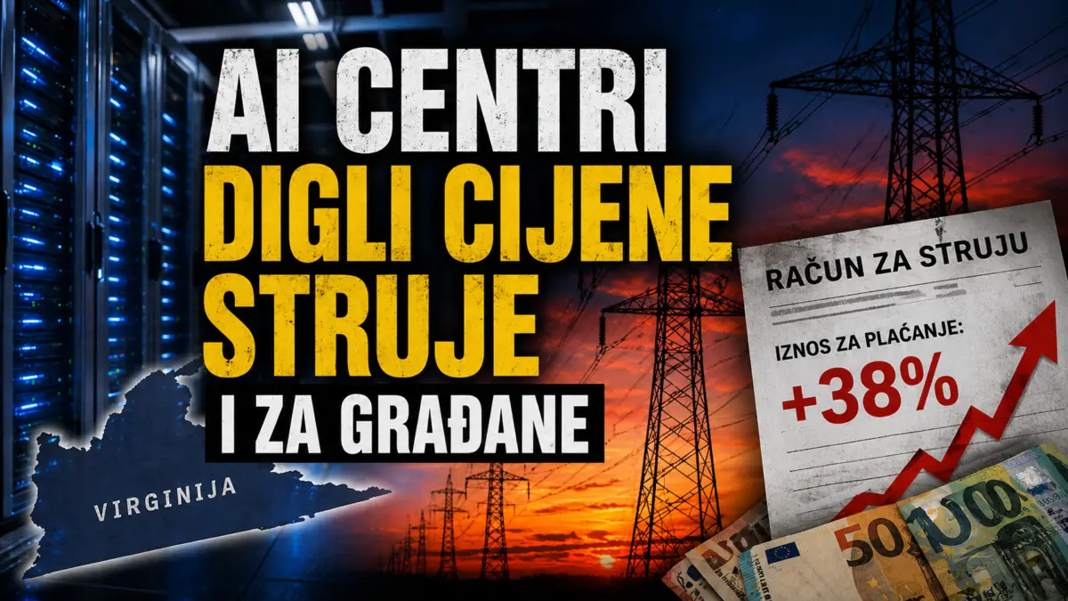 Pantheon AI u Topuskom: podatkovni centri mogu podići račune za struju svima